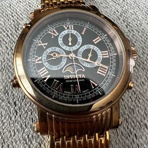 Rose Gold Invicta watch
